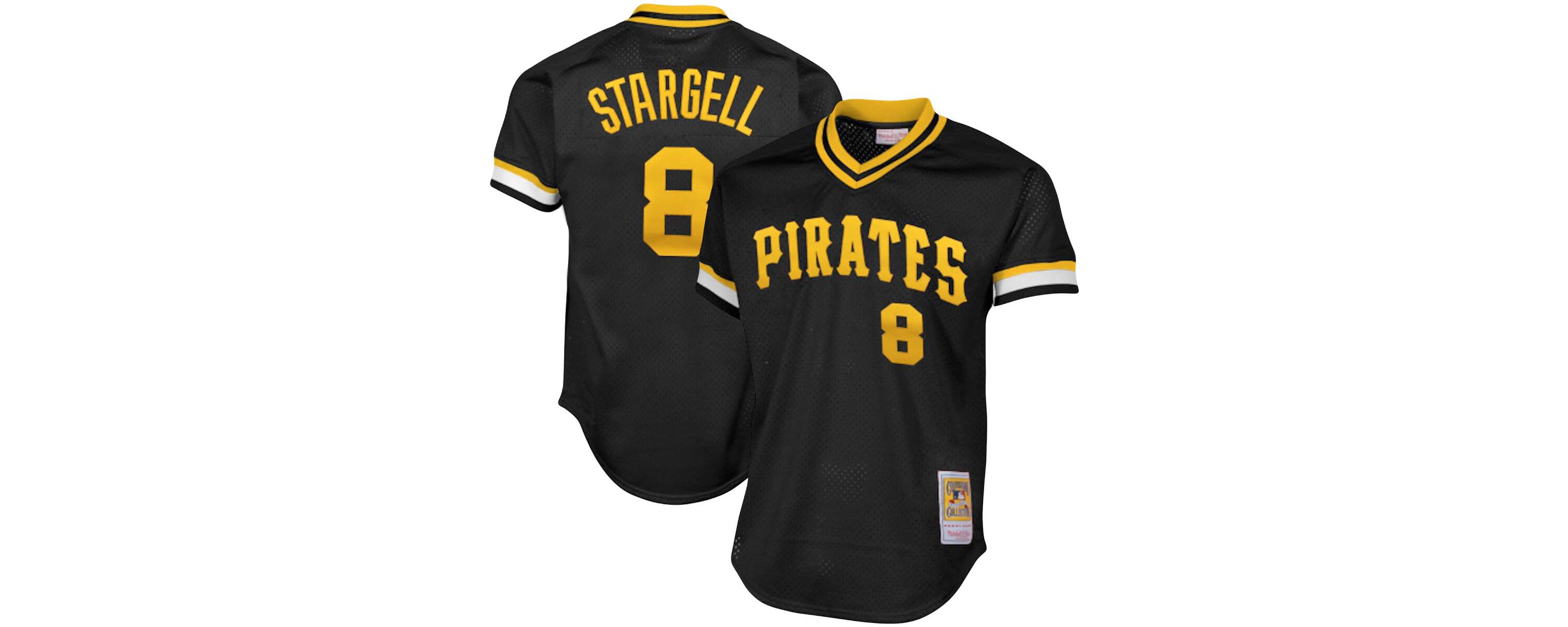 MLB Willie Stargell Pittsburgh Pirates Cooperstown Collection Big & Tall Mesh Batting Practice Jersey