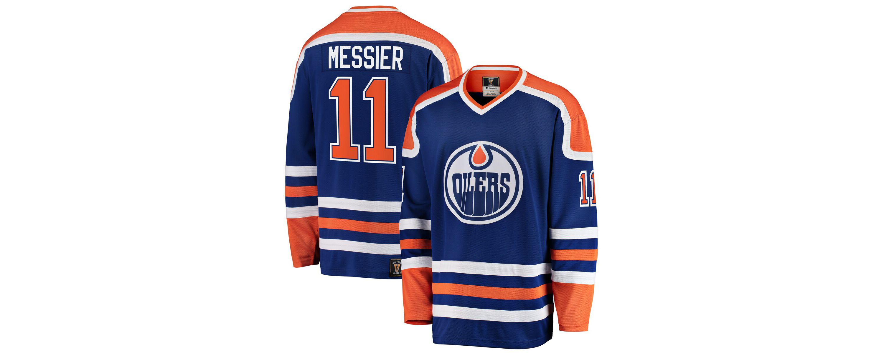 NHL Fanatics Mark Messier Edmonton Oilers Premier Breakaway Retired Player Jersey