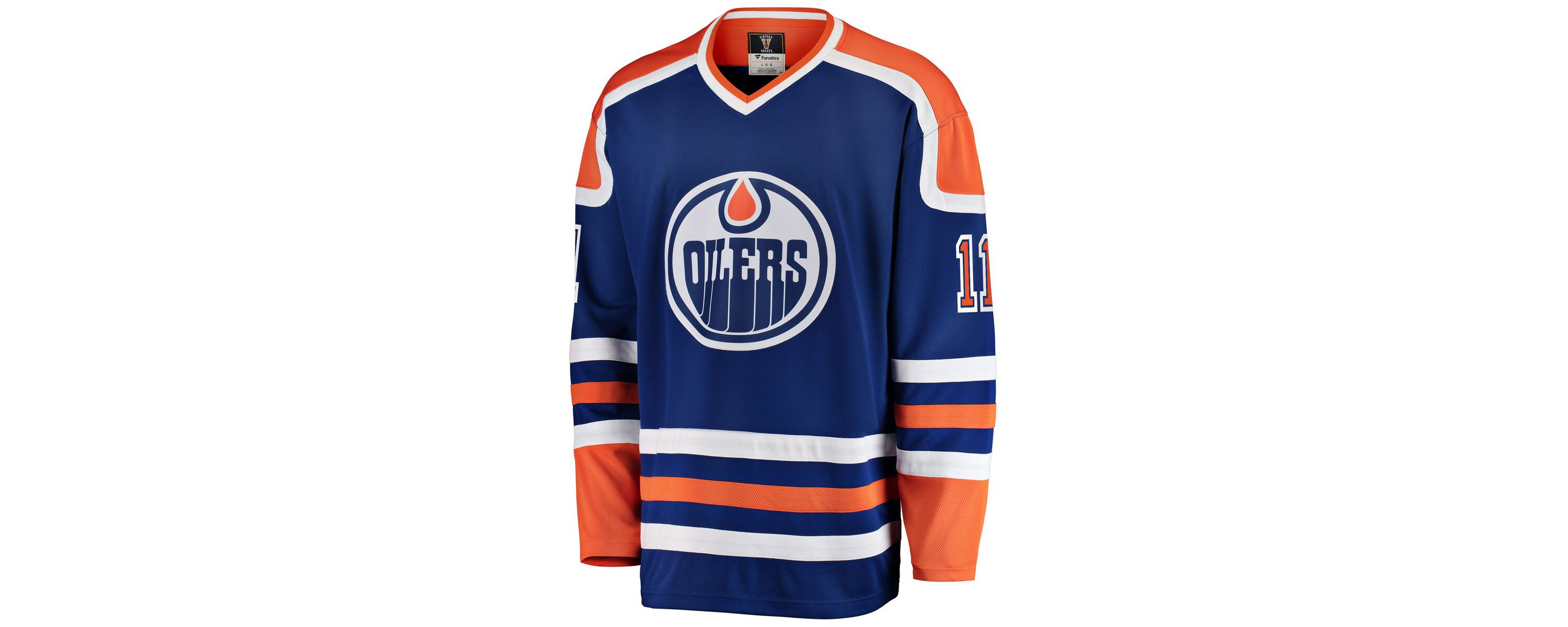 NHL Fanatics Mark Messier Edmonton Oilers Premier Breakaway Retired Player Jersey