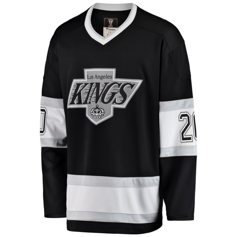 NHL Fanatics Luc Robitaille Los Angeles Kings Premier Breakaway Retired Player Jersey