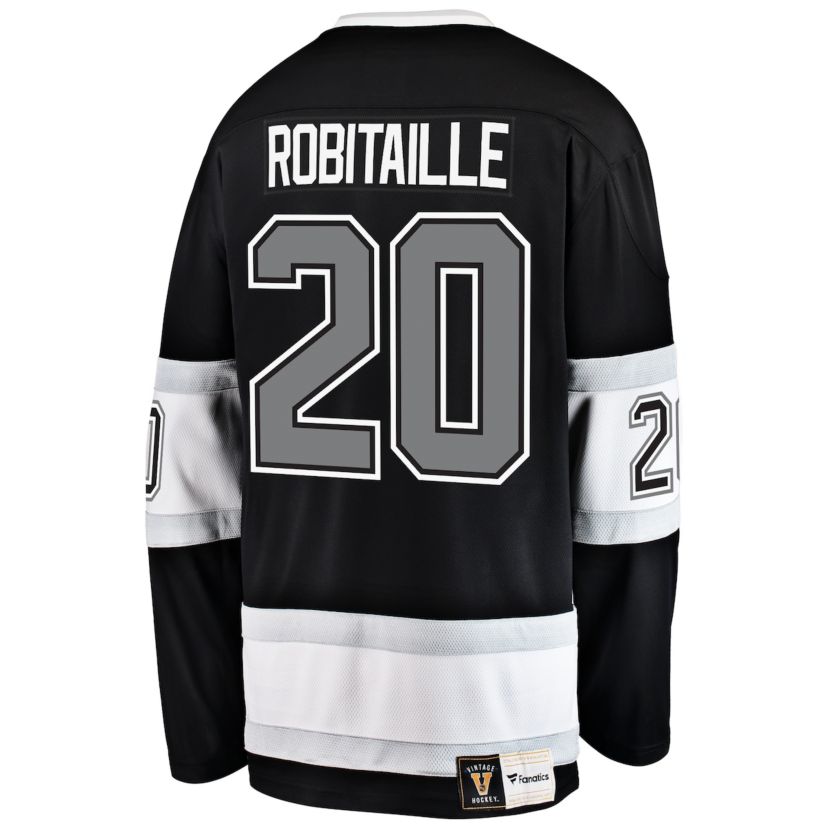 NHL Fanatics Luc Robitaille Los Angeles Kings Premier Breakaway Retired Player Jersey