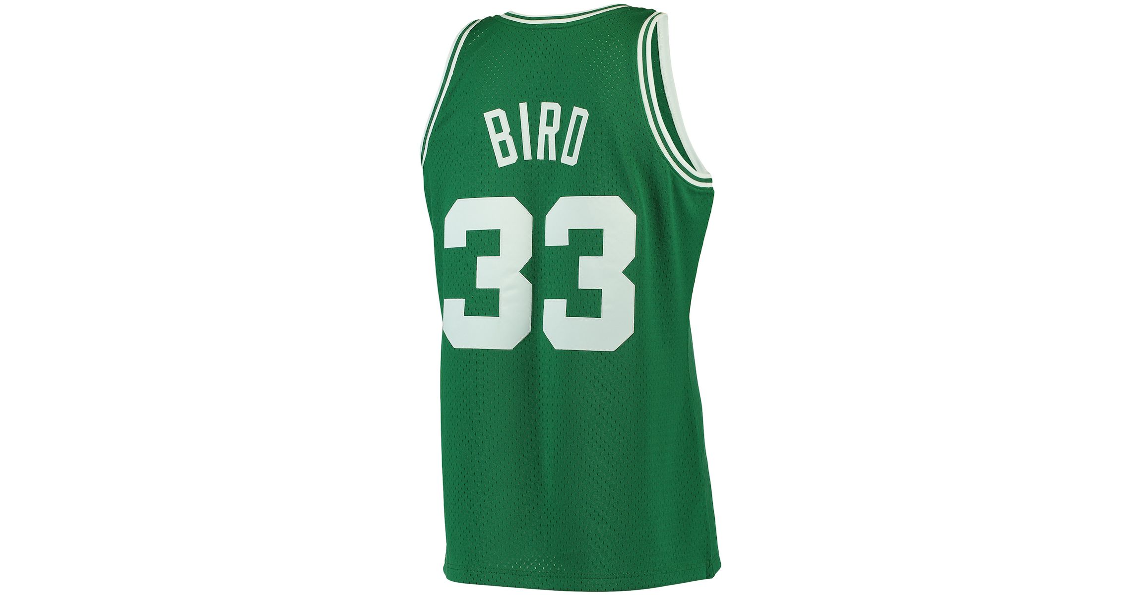 NBA Larry Bird Kelly Boston Celtics 1985/86 Big & Tall Hardwood Classics Swingman Jersey