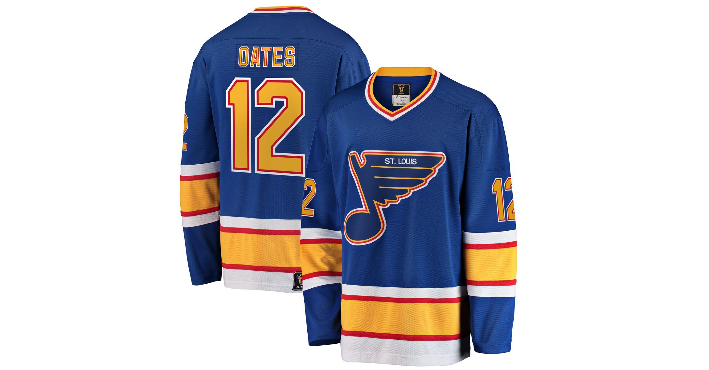 NHL Fanatics Adam Oates St. Louis Blues Premier Breakaway Retired Player Jersey
