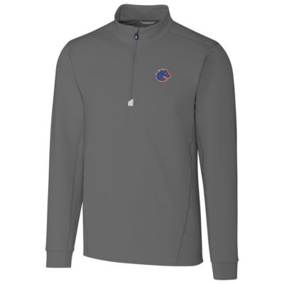 NCAA Boise State Broncos Collegiate Big & Tall Traverse Half-Zip Jacket