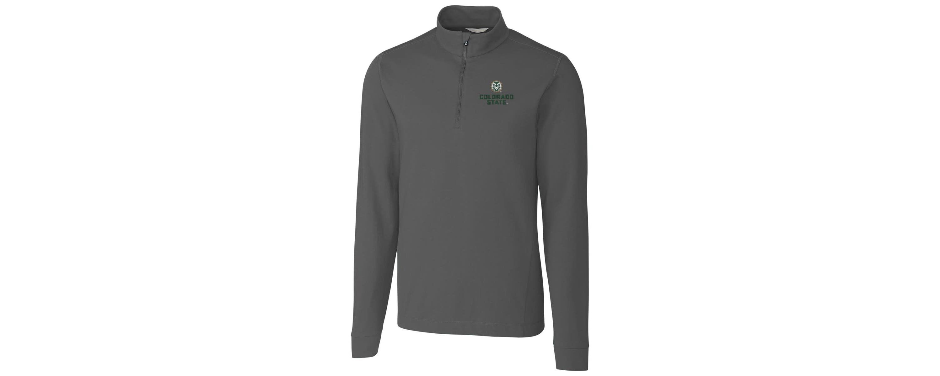NCAA Colorado State Rams Collegiate Big & Tall Traverse Half-Zip Jacket