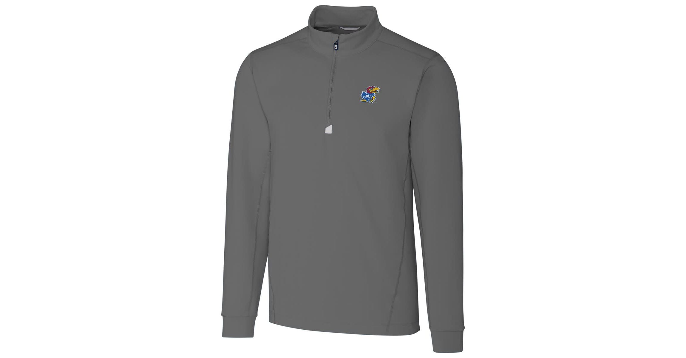 NCAA Kansas Jayhawks Collegiate Big & Tall Traverse Half-Zip Jacket