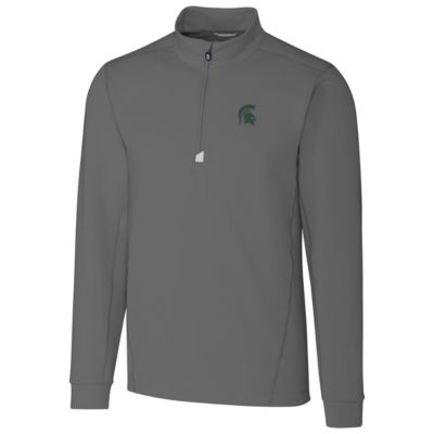 NCAA Michigan State Spartans Collegiate Big & Tall Traverse Half-Zip Jacket