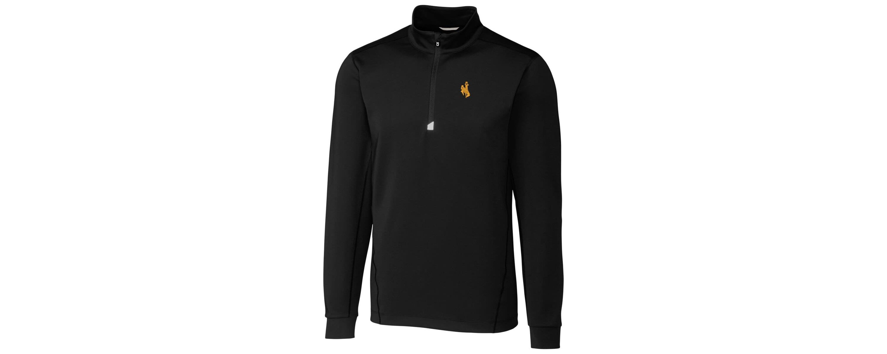 NCAA Wyoming Cowboys Collegiate Big & Tall Traverse Half-Zip Jacket