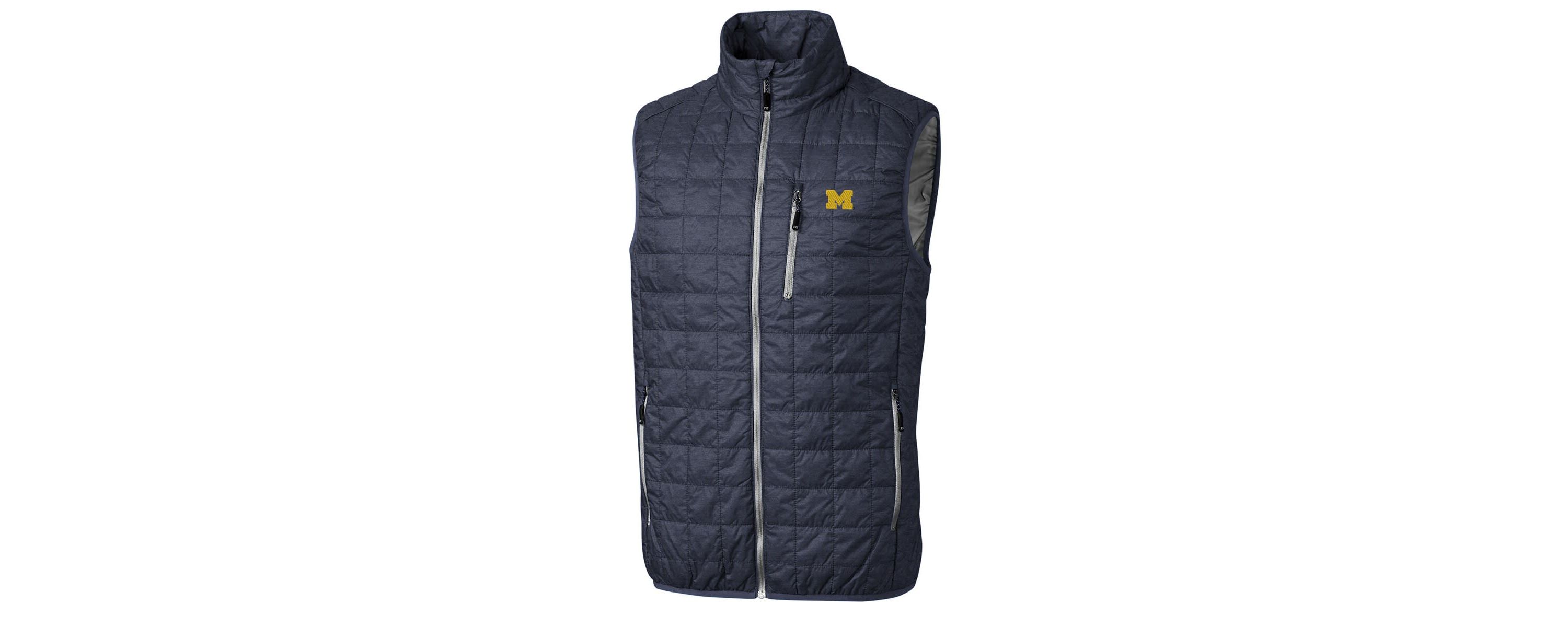 NCAA Michigan Wolverines Rainier Full-Zip Vest