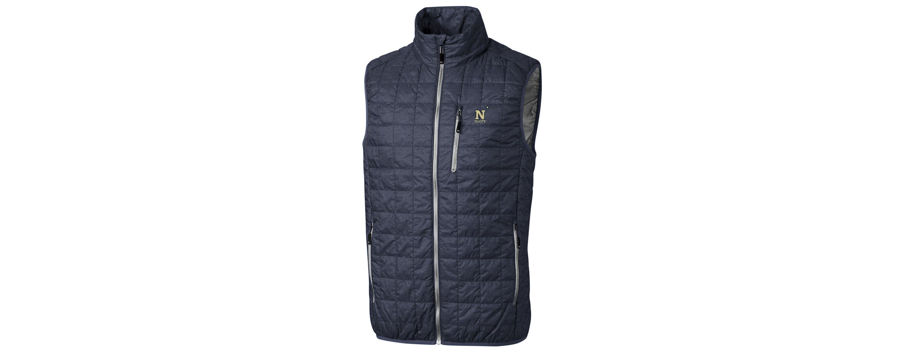 Navy Midshipmen NCAA Midshipmen Rainier Full-Zip Vest