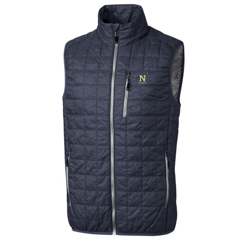 Navy Midshipmen NCAA Midshipmen Rainier Full-Zip Vest