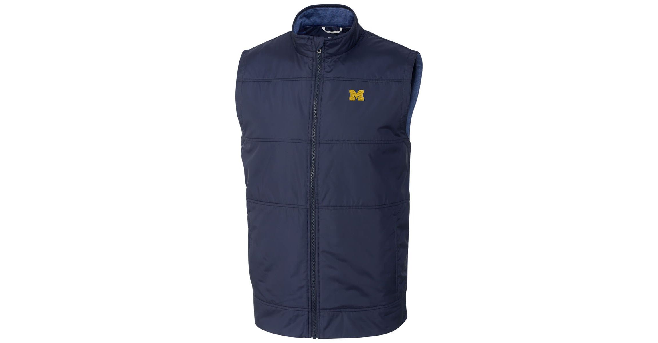 NCAA Michigan Wolverines Stealth Full-Zip Vest