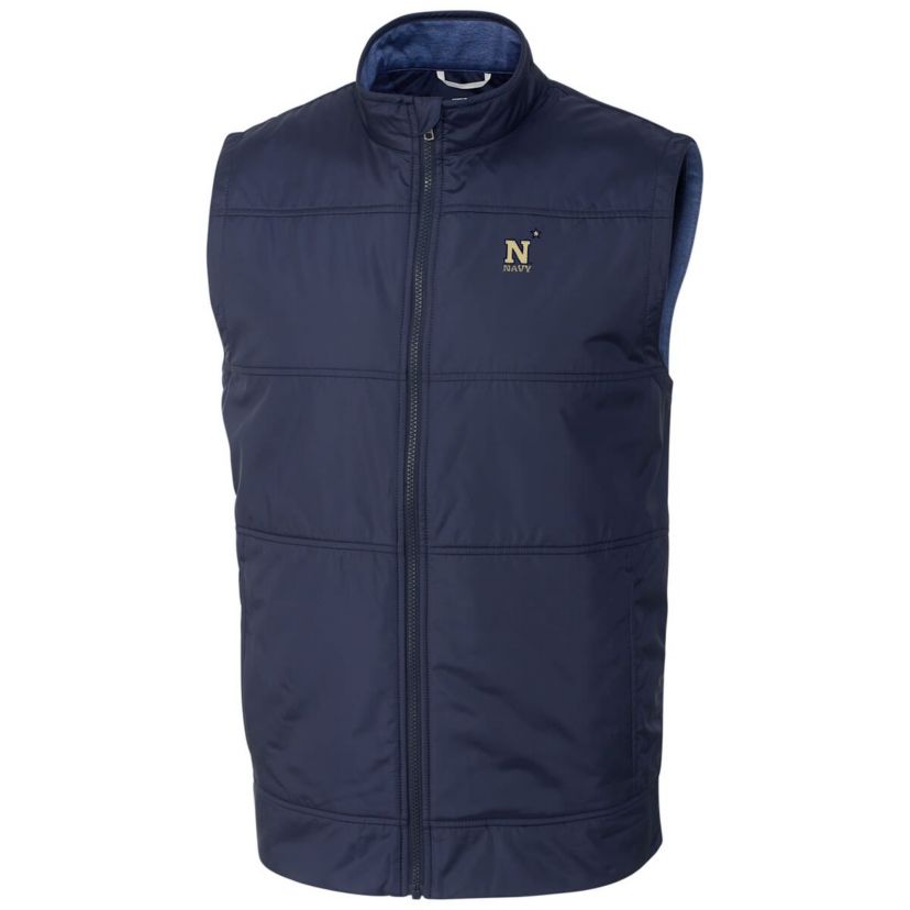 Navy Midshipmen NCAA Midshipmen Stealth Full-Zip Vest