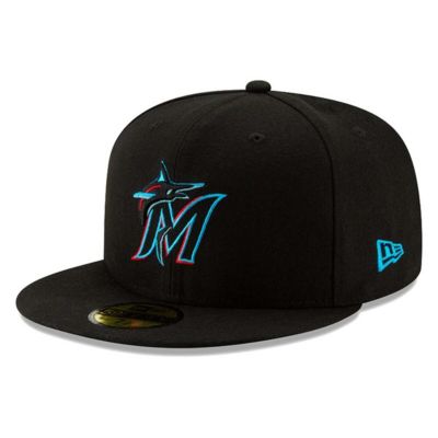New Era Men's MLB Miami Marlins On-Field Authentic Collection 59FIFTY Fitted Hat