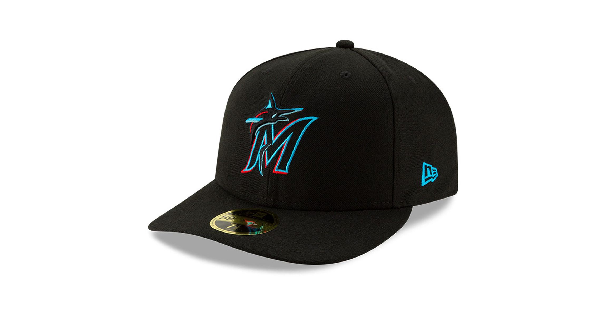 MLB Miami Marlins Authentic Collection On-Field Low 59FIFTY Fitted Hat