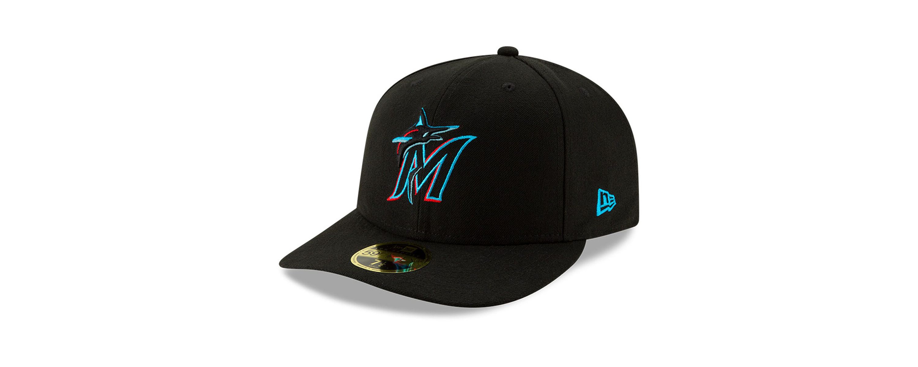 MLB Miami Marlins Authentic Collection On-Field Low 59FIFTY Fitted Hat