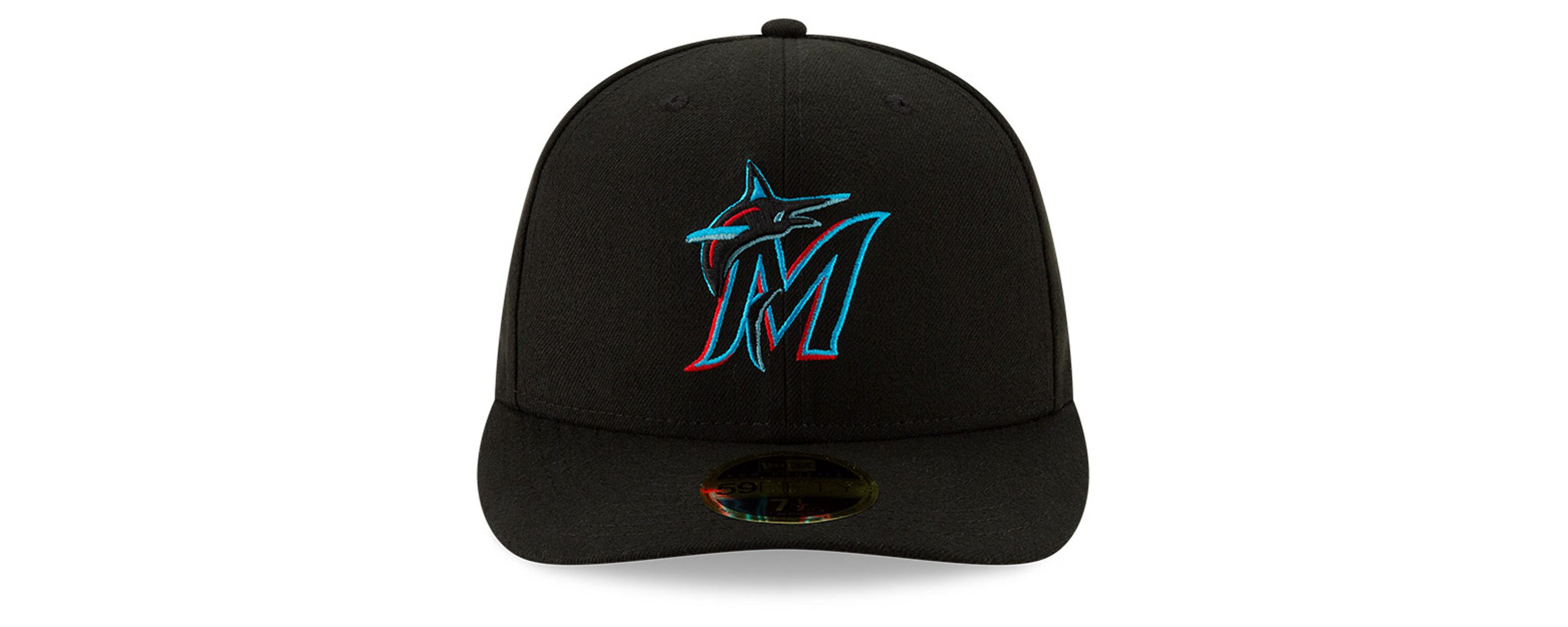 MLB Miami Marlins Authentic Collection On-Field Low 59FIFTY Fitted Hat