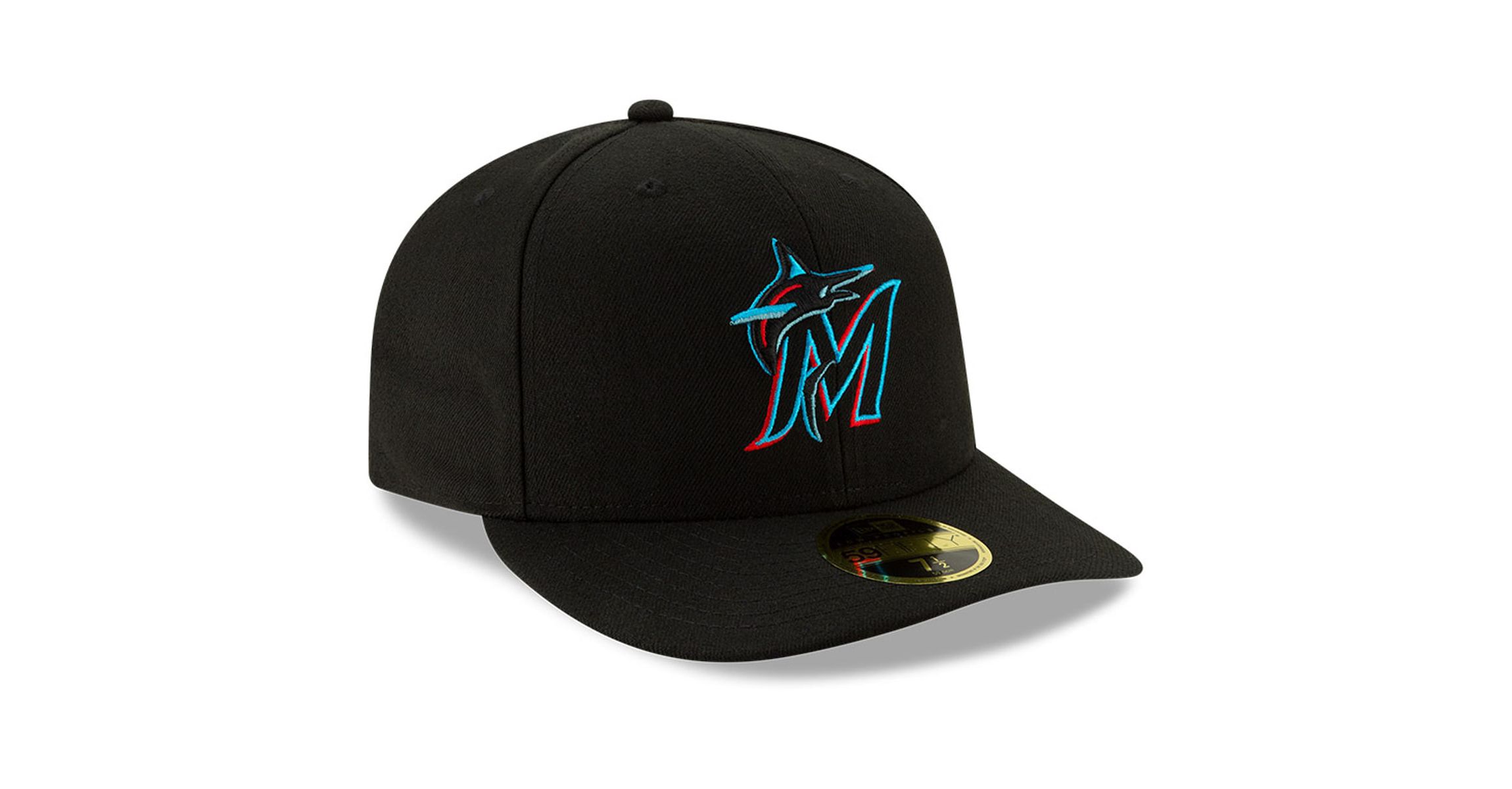 MLB Miami Marlins Authentic Collection On-Field Low 59FIFTY Fitted Hat