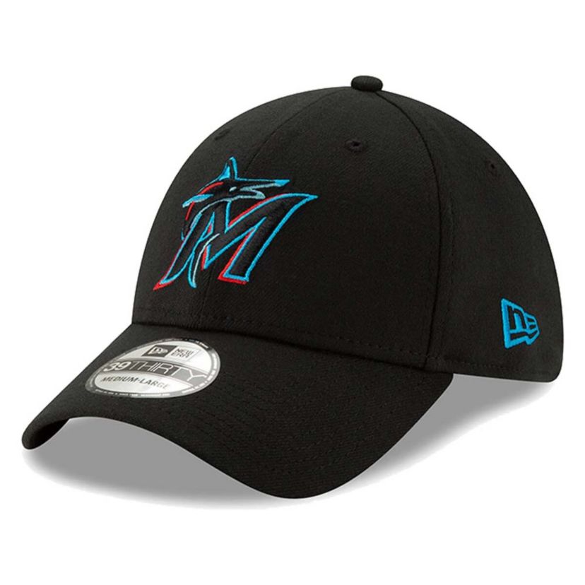 MLB Miami Marlins 2019 Team Classic 39THIRTY Flex Hat