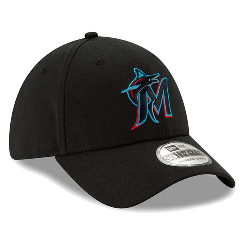 MLB Miami Marlins 2019 Team Classic 39THIRTY Flex Hat