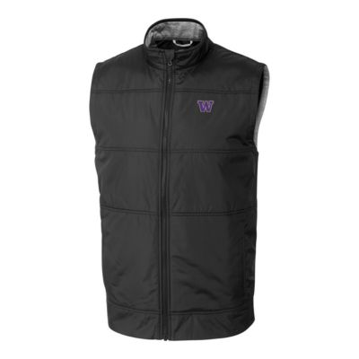 NCAA Washington Huskies Big & Tall Stealth DryTec Full-Zip Vest