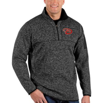 MLB Arizona Diamondbacks Fortune Big & Tall Quarter-Zip Pullover Jacket