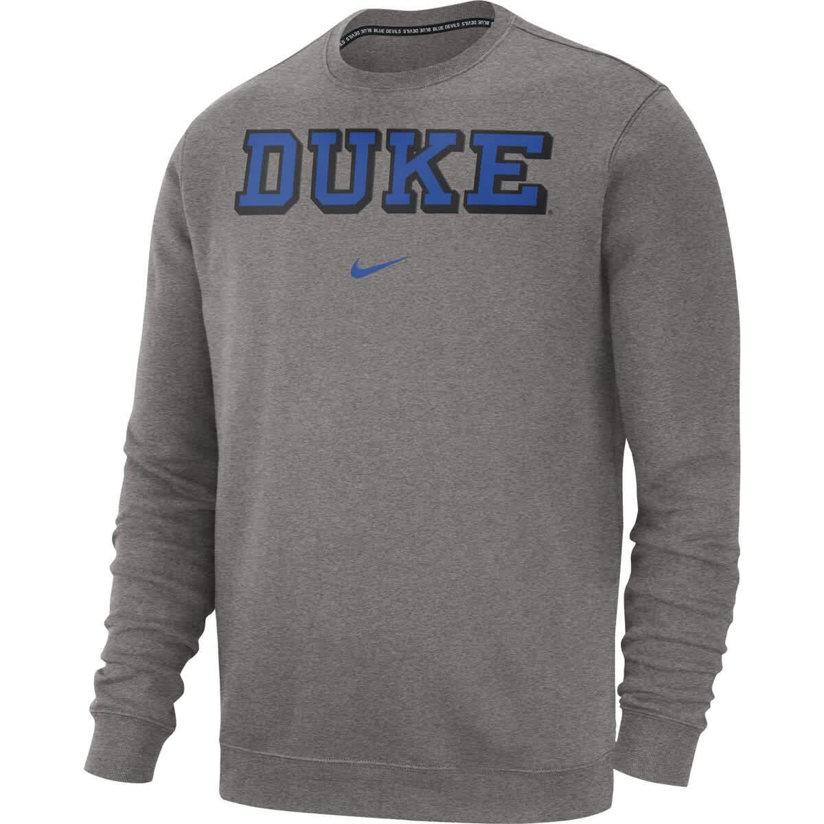 Duke Blue Devils NCAA Nike Duke Devils Club Fleece Sweatshirt