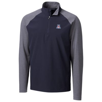 NCAA Arizona Wildcats Response Hybrid Overknit Quarter-Zip Pullover Jacket