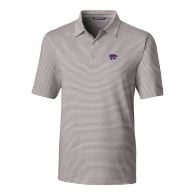 NCAA Kansas State Wildcats Forge Pencil Stripe Polo