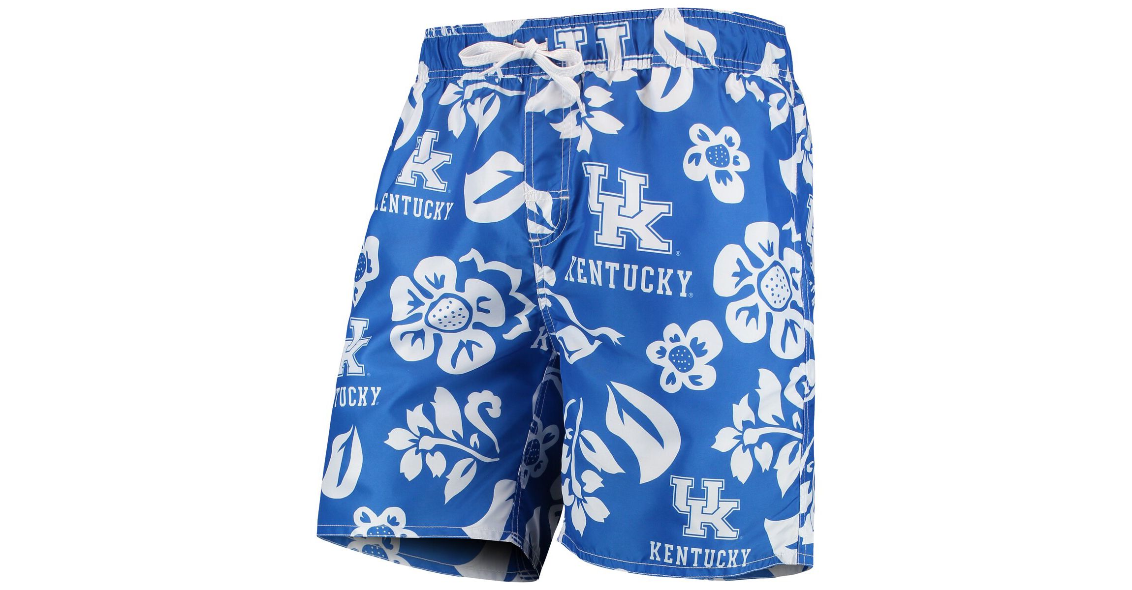 NCAA Kentucky Wildcats Floral Volley Swim Trunks
