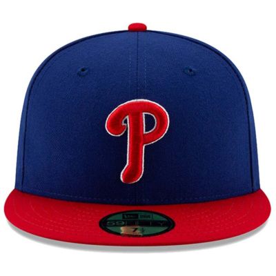 MLB Royal/Red Philadelphia Phillies Alternate Authentic Collection On-Field 59FIFTY Fitted Hat