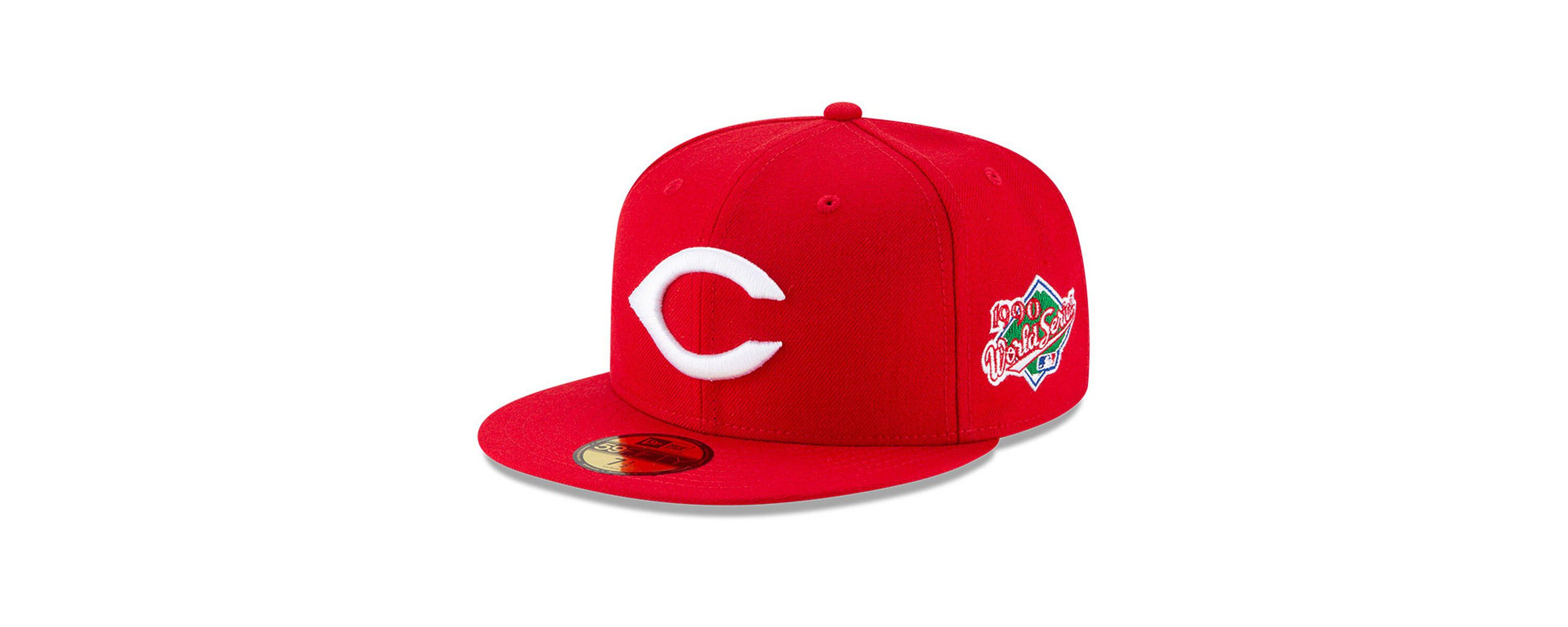 MLB Cincinnati Reds 1990 World Series Wool 59FIFTY Fitted Hat