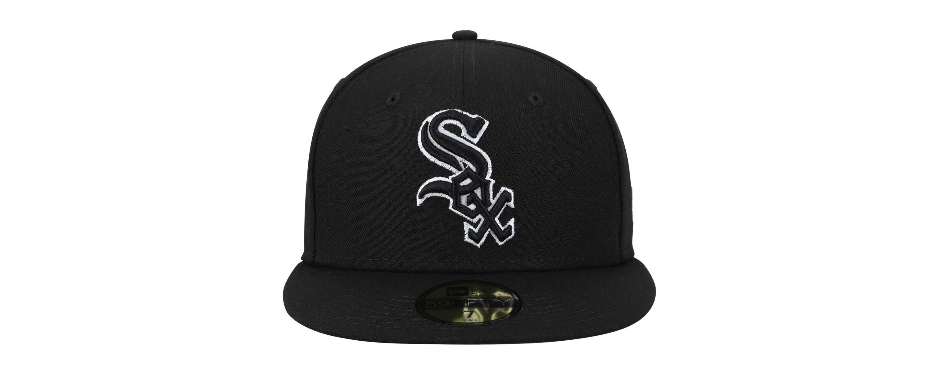 Chicago White Sox MLB Chicago Sox B-Dub 59FIFTY Fitted Hat - Black