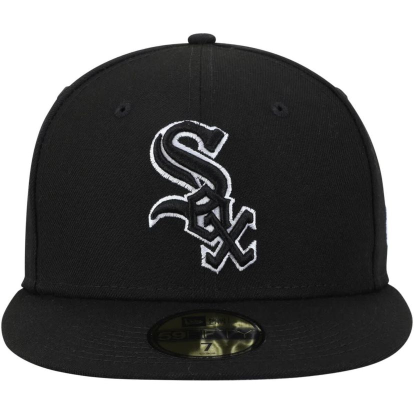 Chicago White Sox MLB Chicago Sox B-Dub 59FIFTY Fitted Hat - Black