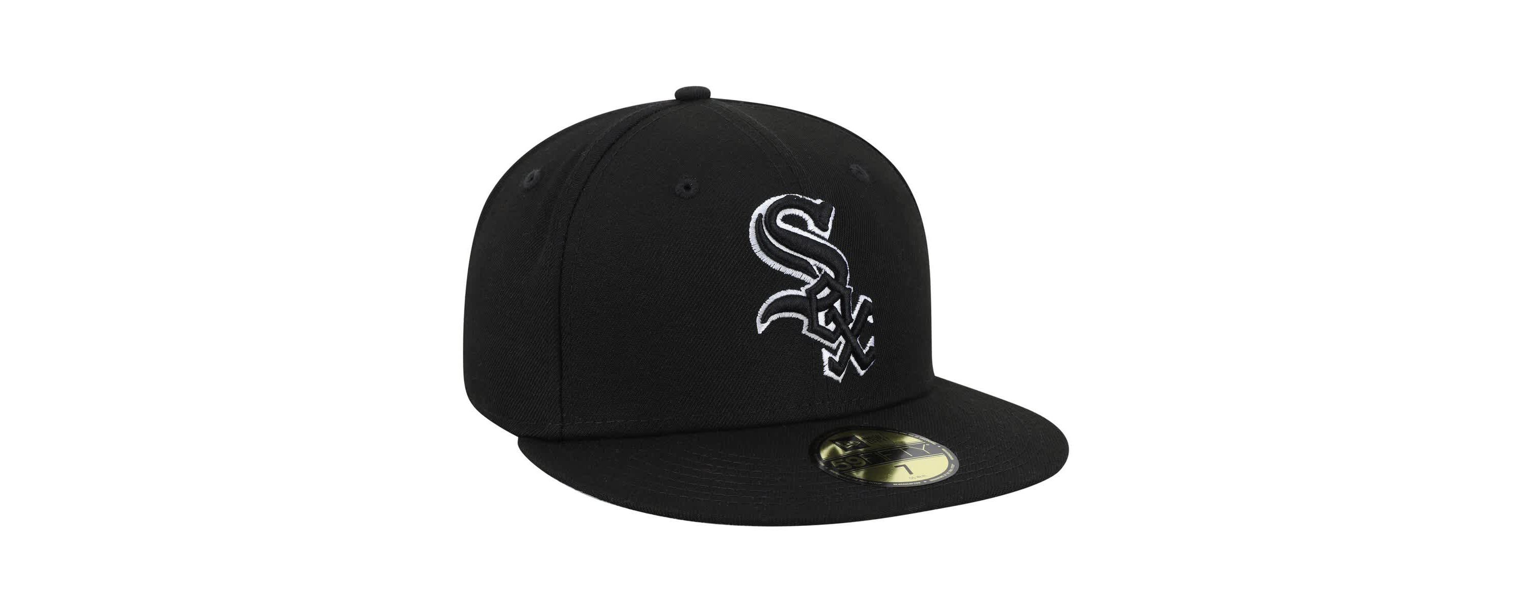 Chicago White Sox MLB Chicago Sox B-Dub 59FIFTY Fitted Hat - Black