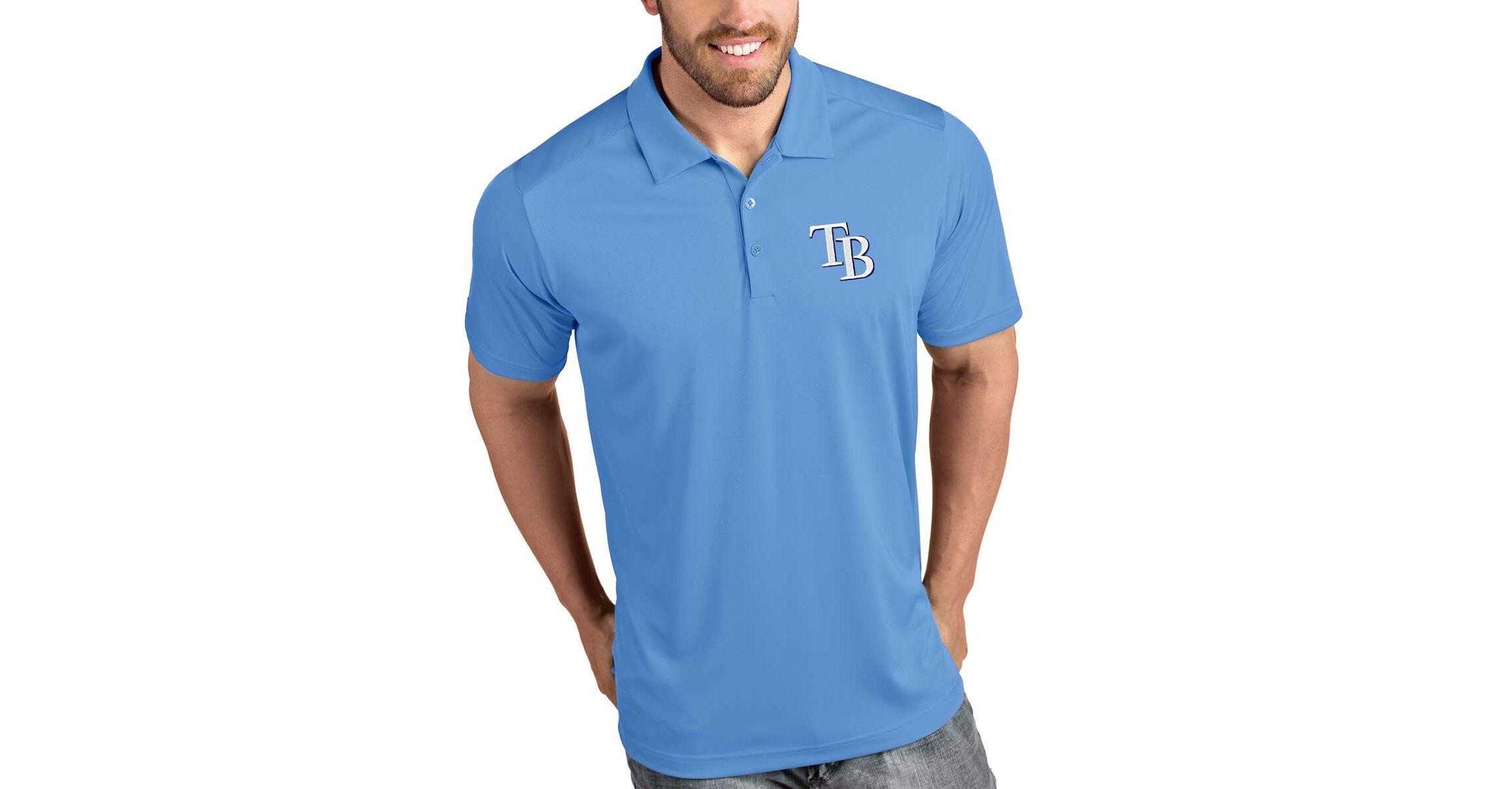 MLB Light Tampa Bay Rays Tribute Polo