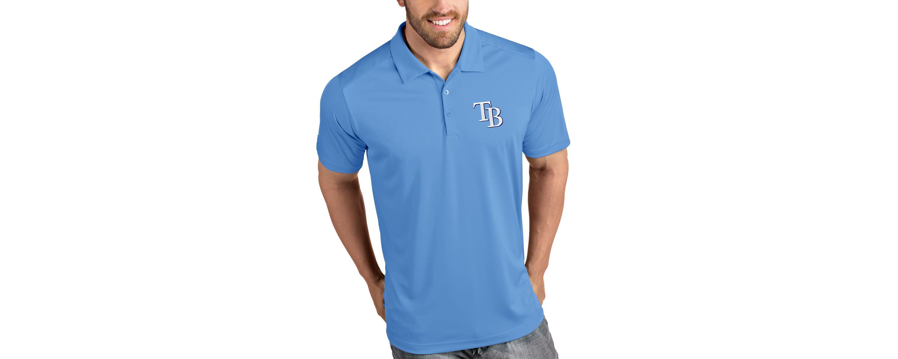 MLB Light Tampa Bay Rays Tribute Polo