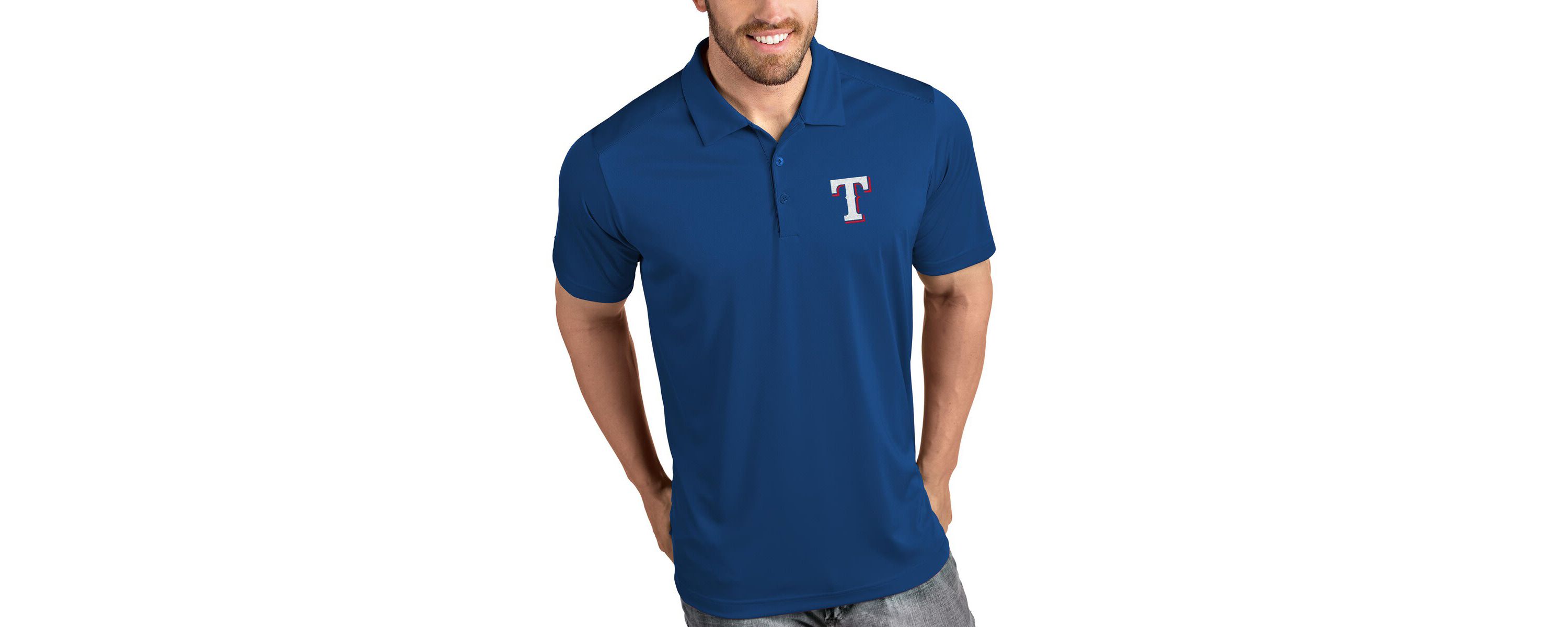 MLB Texas Rangers Tribute Polo