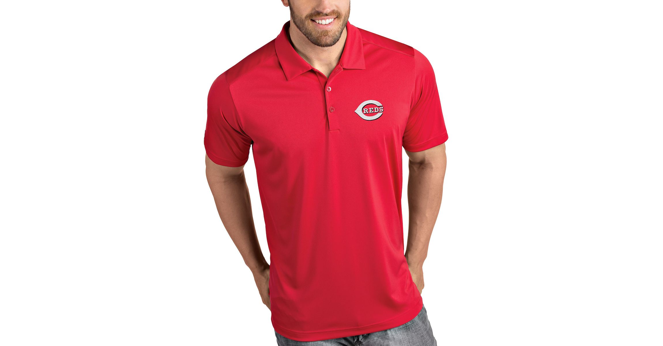 MLB Cincinnati Reds Tribute Polo
