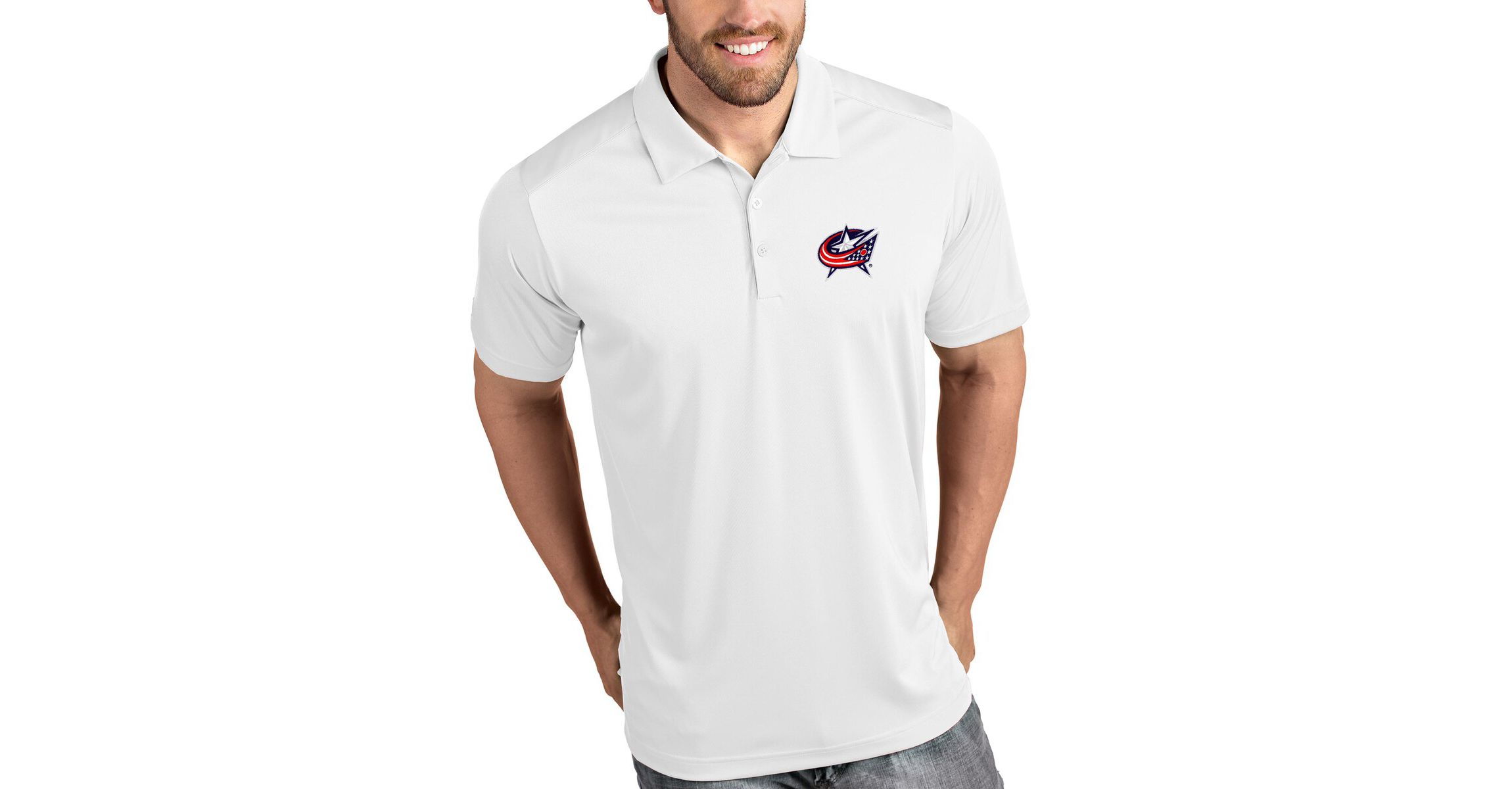 NHL Columbus Jackets Tribute Polo