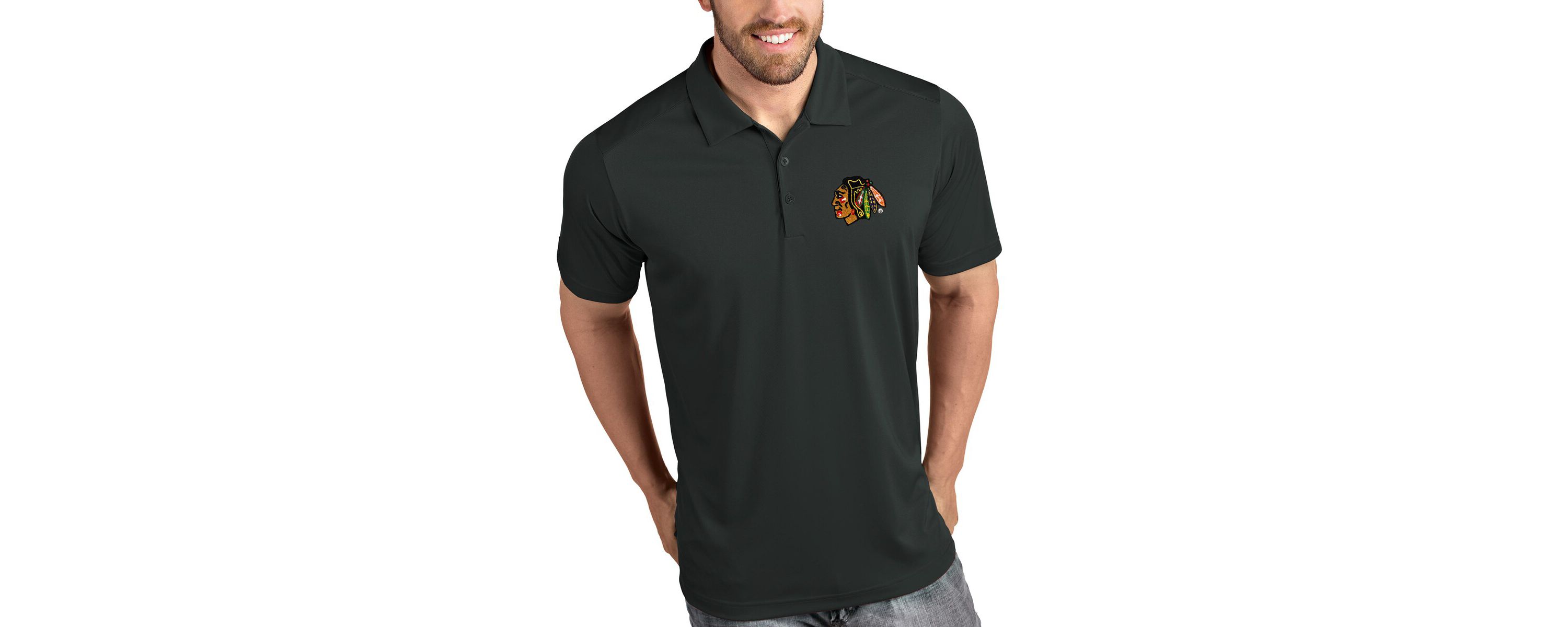 NHL Chicago Blackhawks Tribute Polo