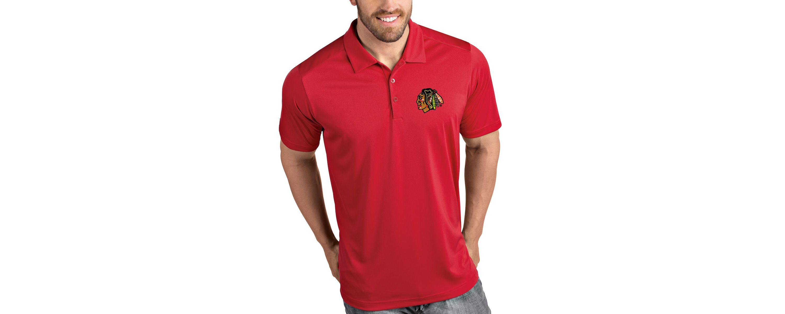 NHL Chicago Blackhawks Tribute Polo