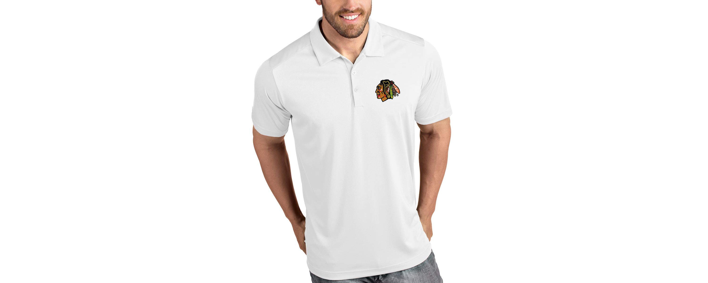 NHL Chicago Blackhawks Tribute Polo