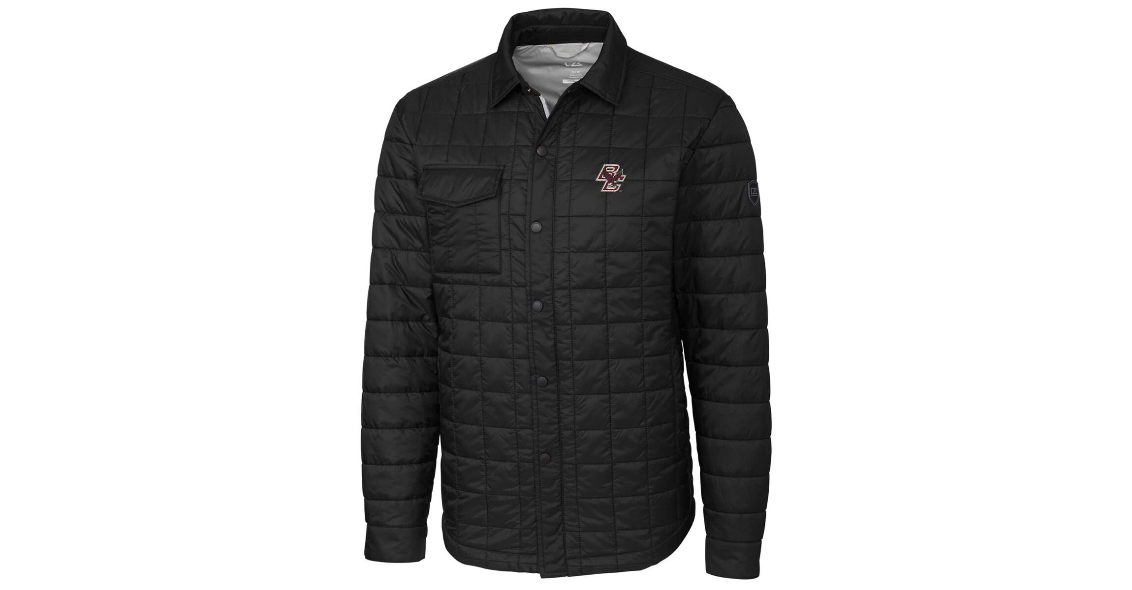 Boston College Eagles NCAA Boston NCAA Eagles Rainier Full-Snap Shirt Jacket