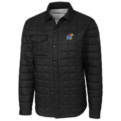 NCAA Kansas Jayhawks Rainier Full-Snap Shirt Jacket