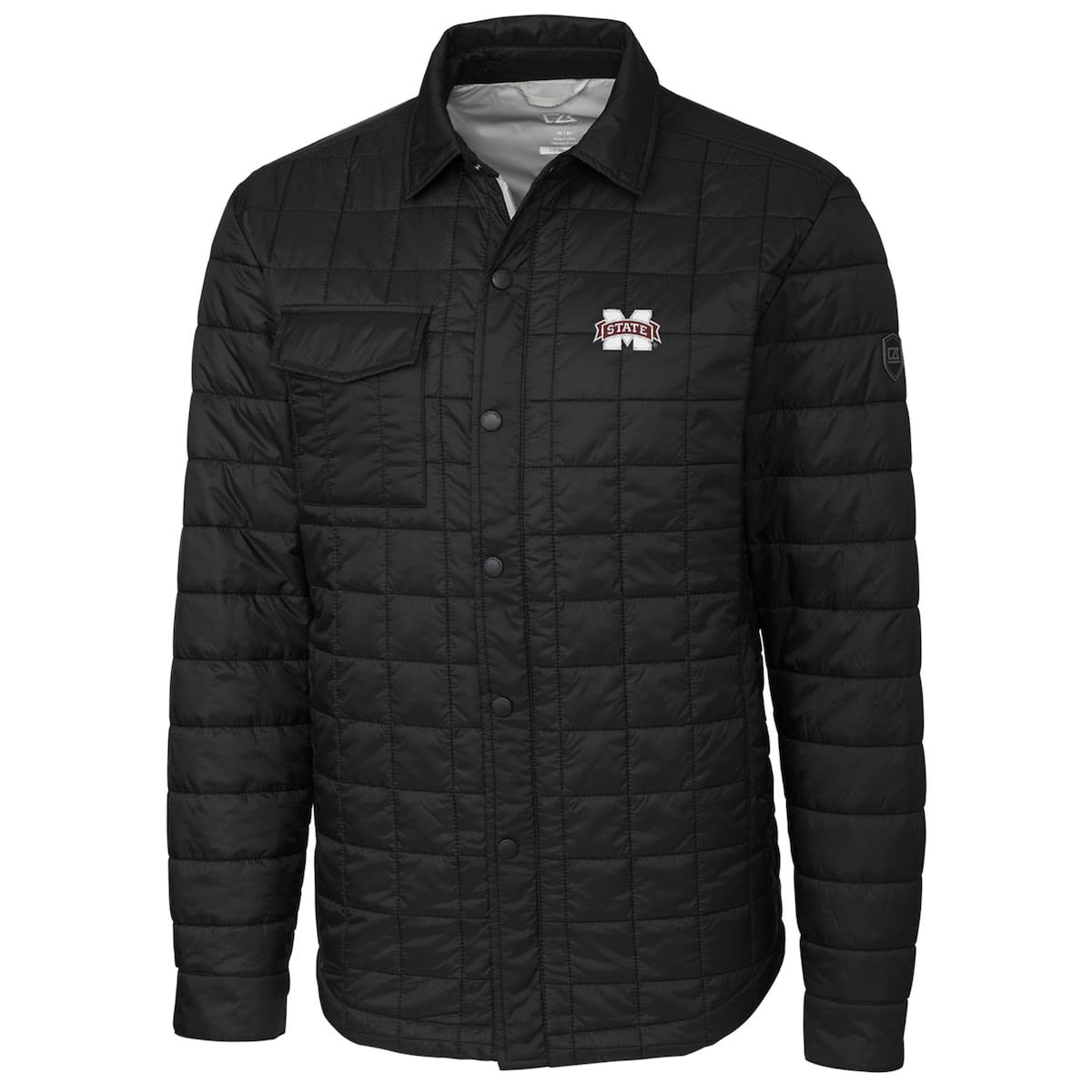 NCAA Mississippi State Bulldogs Rainier Full-Snap Shirt Jacket