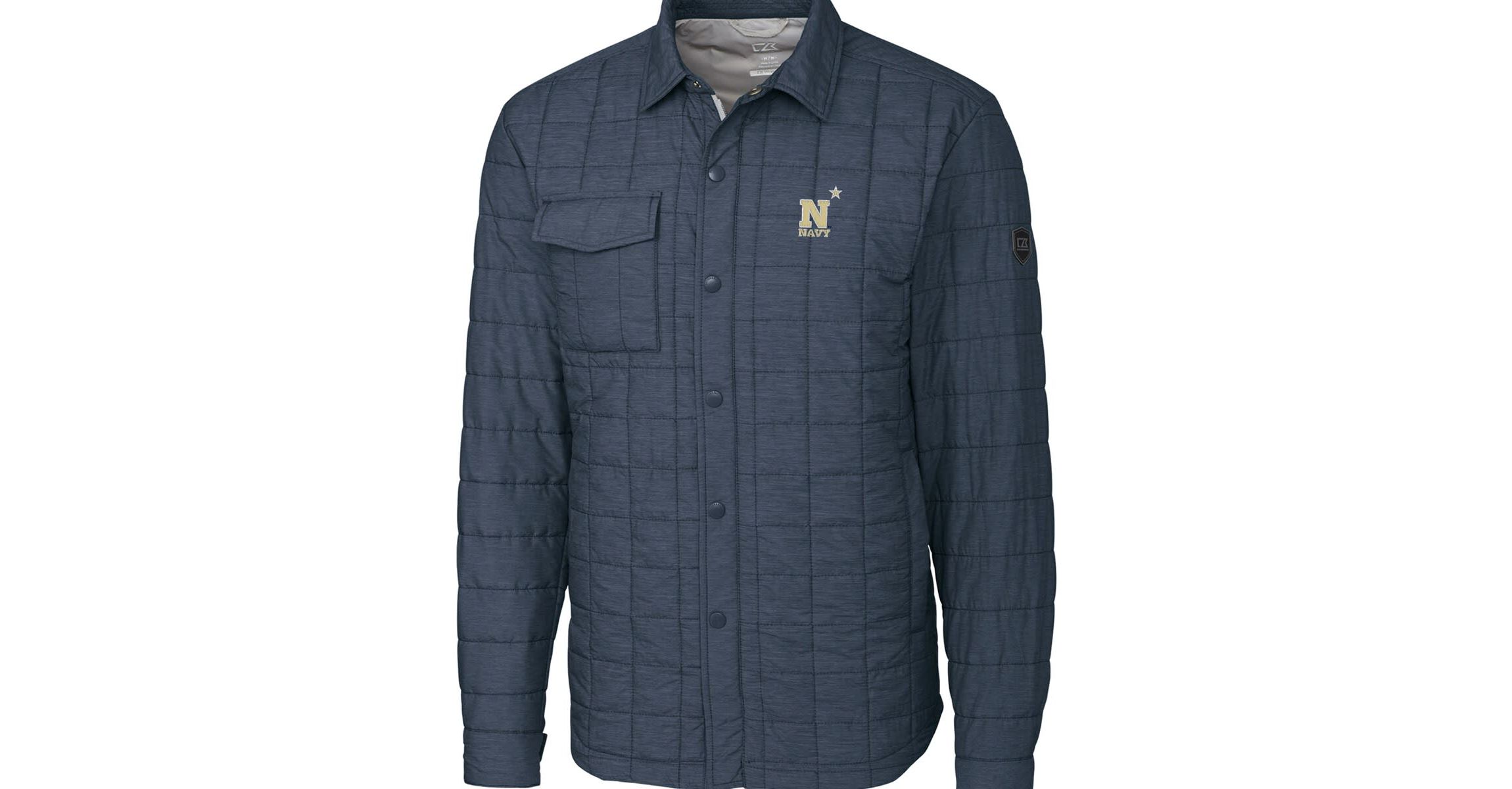 Navy Midshipmen NCAA Midshipmen Rainier Full-Snap Shirt Jacket