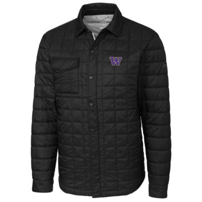 NCAA Washington Huskies Rainier Full-Snap Shirt Jacket