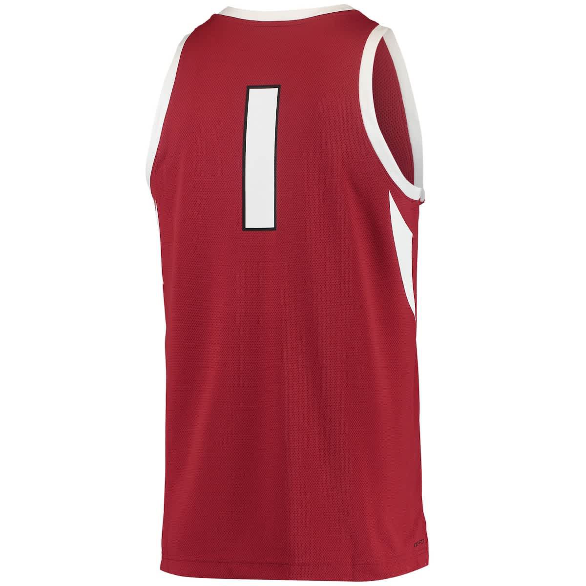 NCAA Nike #1 Arkansas Razorbacks Replica Jersey