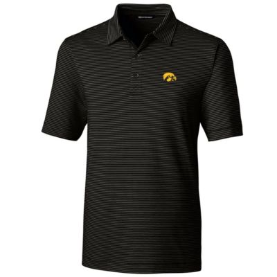 NCAA Iowa Hawkeyes Big & Tall Forge Pencil Stripe Polo